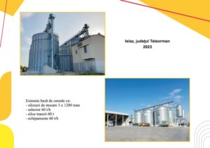Extensie baza de cereale - silozuri de stocare - selector - siloz tranzit - Islaz - Teleorman