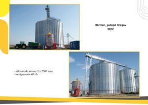 Silozuri de stocare - echipamente 40t pe ora - Harman - Brasov
